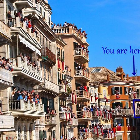 Ideally Situated Corfu Old Town Apartment Luaran gambar