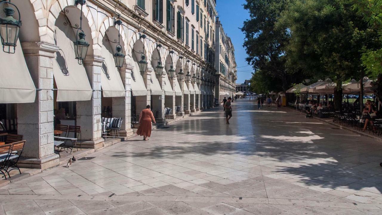 Ideally Situated Corfu Old Town Apartment Luaran gambar